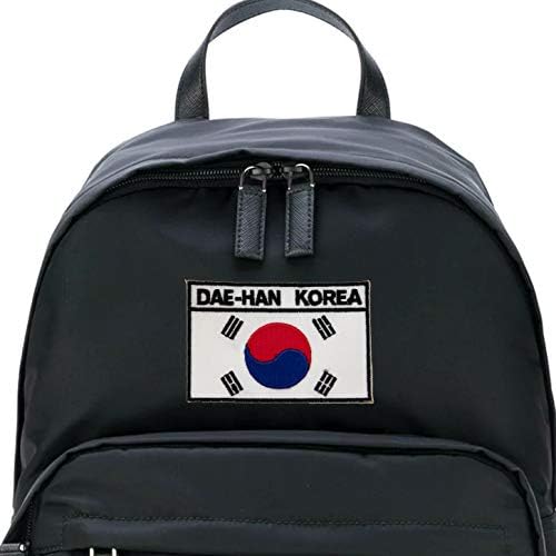 A-One 2 PCS Pack- gyeongbokgung Shield везење+амблем на знамето на Јужна Кореја, Национален амблем на знамето, обележје на обележје, тактичка значка, историски сувенир на страници, п