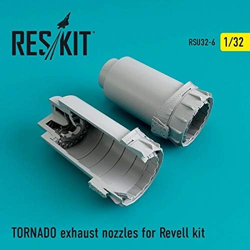 Reskit RSU32-0006 - 1/32 Торнадо издувни млазници за скала за комплети на модели Revell