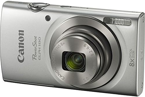 Canon PowerShot Elph 180 20MP 8x Оптички зум HD видео дигитална камера -