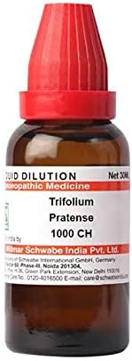 Д -р Вилмар Швабе Индија Трифолиум Пратренс разредување 1000 CH шише од 30 ml разредување