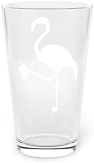 Пиво Стакло Пинта 16оз Кафе Фламинго Љубител На Птици Подарок Пинк 16оз