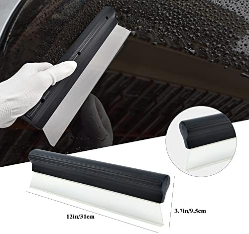 Wigoo Window Tint Squeegee T-Bar Car Squeegee Water Blade Flexible Silicone Squeegee за автомобилски прозорец за туширање стакло
