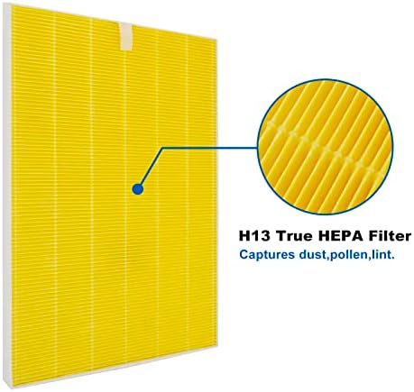 Вистински филтер за замена на HEPA за Winix C555 I, H13 одделение HEPA филтер, активиран филтер за јаглерод, споредува со Winix