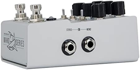 Волрус аудио мако серија D1 V2 педал за одложување на висока верност 900-1051V2 сребро