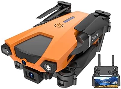 Afeboo Возрасни и деца дрон со HD двојна камера, позиционирање на лебди со оптички проток, тринасочно избегнување на пречки, преклопен FPV RC Quadcopter, подарок за играчки за м