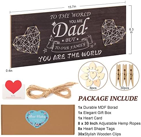 Подароци за денот на таткото на таткото од ќерка, DIY персонализирана рамка за прва тато слика за сопруг од сопруга, подароци за сопственици
