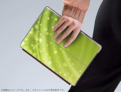 Декларална покривка на igsticker за Microsoft Surface Go/Go 2 Ultra Thin Protective Tode Skins Skins 002158 Simple Green