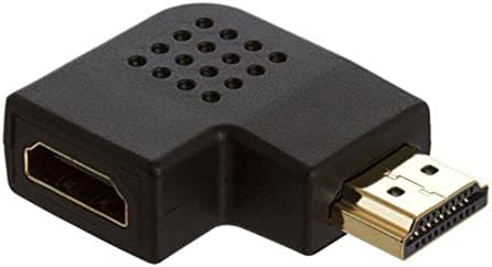 Адаптер од 90 степени HDMI адаптер женски до машки адаптер конектор-вертикален рамен десно
