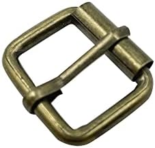 20 парчиња метални ролери за метални ролери zqmall за хардверски торби за појас прстени со додатоци за DIY - Q2325