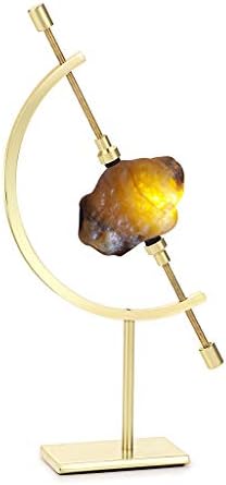 Златен тон Тониран држач за калипер на држачот на сферата, приказ на клиничар во стилот на минерали, украс, скапоцен камен, школка,