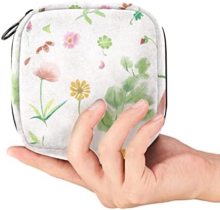 Торба за складирање на санитарна салфетка, торбичка за менструална чаша, преносни санитарни салфетки влошки за чување торбички