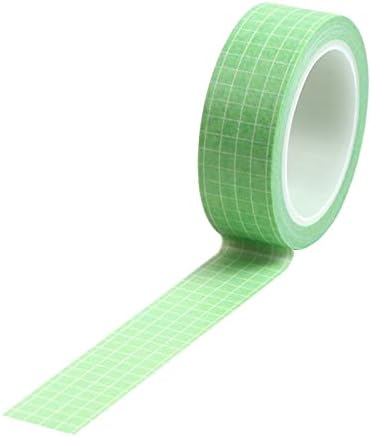 Решетка лента за хартија Декоративни налепници Мрежа за материјал за училишни материјали за декорација на гранична кутија тешка