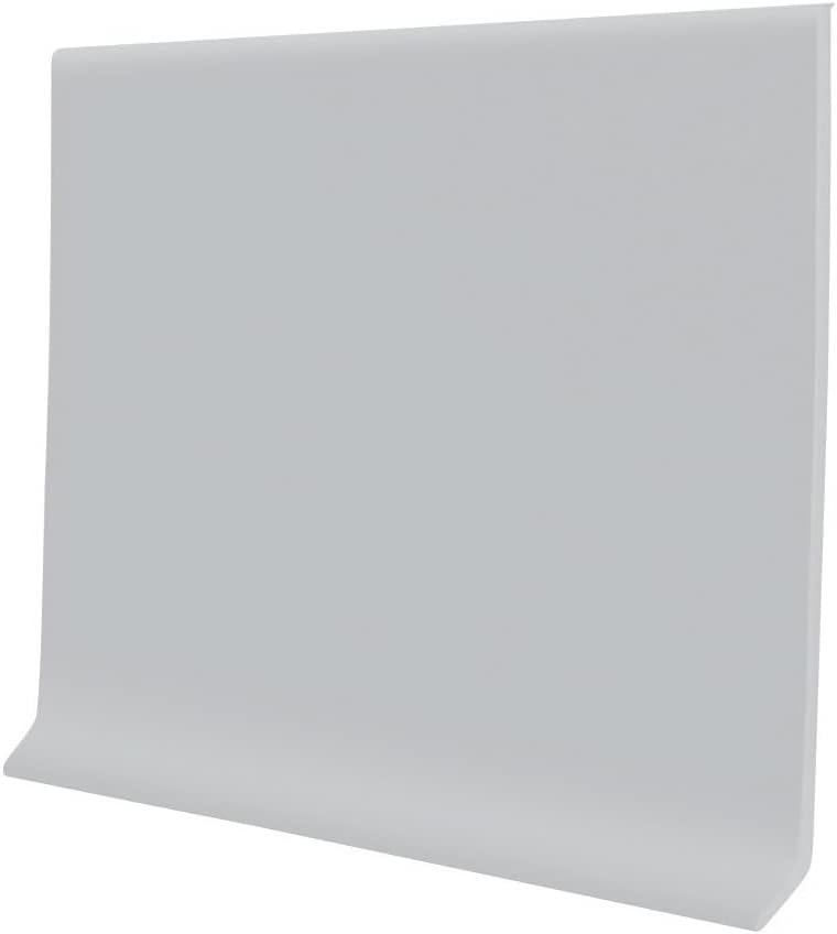 Pro flex светло сива винил wallидна основа 6 инчи x 80 ft - wallидна подлога со супер силна кора и лепило за лепило - Флексибилно самостојно стапување винил wallиден основ - лесна