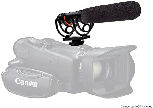 Дигитален NC Напредно супер кардиоиден микрофон за Sony PXW-Z150 со мртва мафта за ветерни мачки
