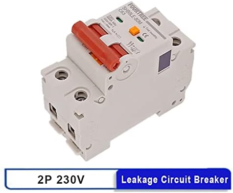 UNCASO Switch Switch Switch 1P+N 230V Преостаната струја на струјно коло со над струја и заштита од истекување RCBO MCB 30MA 10-63A