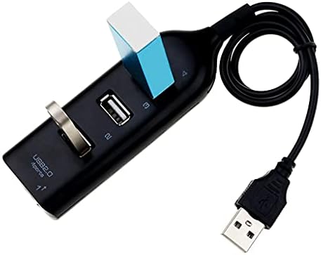 HI-Speed Hub Адаптер USB Центар МИНИ USB 2.0 4-Порт Сплитер ЗА Компјутер Лаптоп Лаптоп Приемник Компјутер Периферни Уреди Додатоци