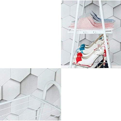 Rackелезничка решетка за чевли WSZJ, едноставен дом, мулти-слојно уметничко складирање на полица за лизгање