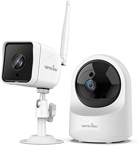 Wansview 1080p HD бебе камера и водоотпорна безбедносна камера на отворено