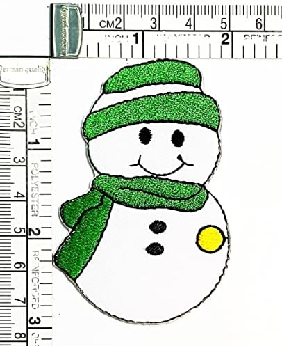 Кленплус 2 парчиња. Божиќ Ден Лепенки Налепница Снешко Симпатична Стрипови Цртан Филм Железо На Ткаенина АПЛИКАЦИЈА САМ САМОСТОЈНА Поправка