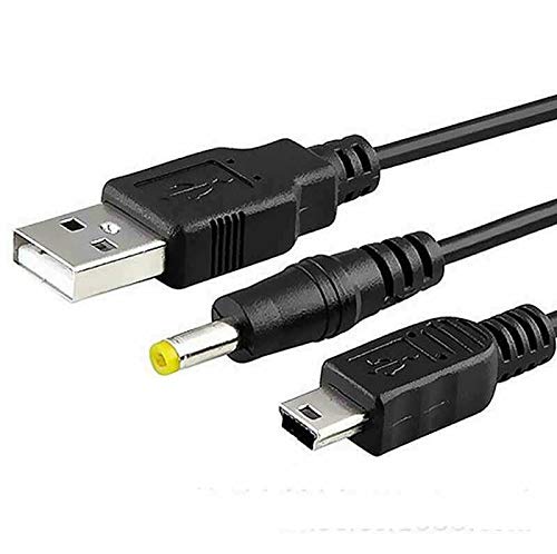 Решенија на г -дин Гаџет 2 во 1 УСБ -полнач за пренесување на податоци за полнење кабел за кабел за PSP 1000 2000 3000