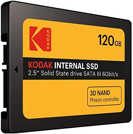 Kodak внатрешен SSD x150, жолт, 120 GB