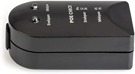 Digitus Gigabit Ethernet PoE Tester Mid-Span, End Span и 4-пар LED идентификација,