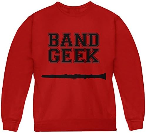 Стариот славен бенд Geek Clarinet младински џемпер