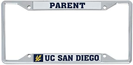 Универзитет во Калифорнија Сан Диего Тритонс UCSD Метална регистарска табличка рамка за предниот или задниот дел на автомобилот официјално