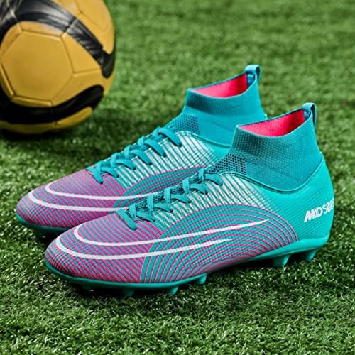 Snените за жени Snelieniao TF/FG Turf Soccer Cleats обука за младински натпревари Фудбалски чевли за внатрешни патики на отворено Фудбалски чевли