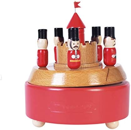 Gretd орев ротирачки бука музичка кутија роденденски мебел за украсување креативен подарок музички кутија