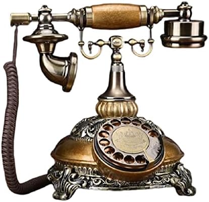 Houkai fshion Rotary Dial Lansline Телефонски кабел антички фиксен телефон