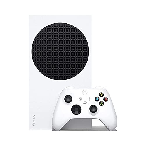 Microsoft Xbox Серија S 512GB SSD Целосно Дигитална Конзола I со Еден Безжичен Контролер I DTS Audio I HDR I 1440p Резолуција За Игри Бело
