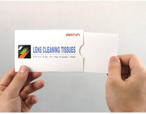 Матин Леќа Чистење Хартија Ткиво Безбедно За Обложени Леќи И Филтри