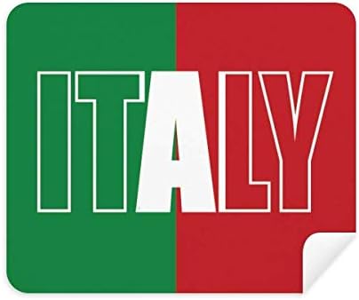 Италија Земја Знаме, Име, Телефонскиот Екран Очила Почиста Ткаенина за Чистење 2 парчиња Ткаенина Велур