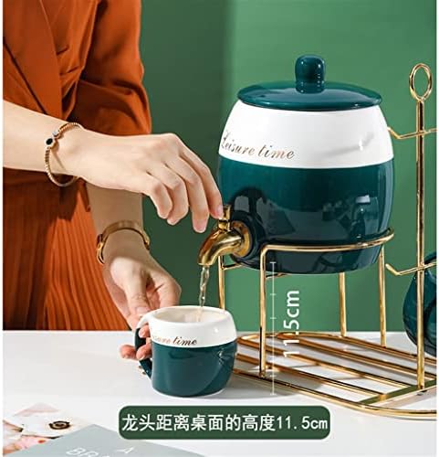 Купот ZLXDP Постави Куп за домаќинство гостопримство со комбинација на вода со висока температура отпорен на чајник со тапа