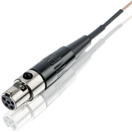 Countryman E6DW6B2SM Spring Spring E6 Directional Earset со 2-милиметарски кабел за предаватели на лектрозоника