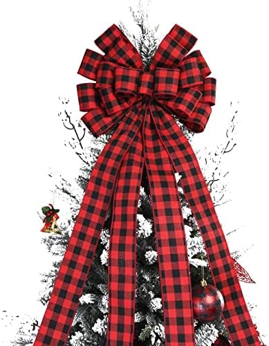 #G04141 новогодишна елка голема црвена капа ленена решетка за латици рачно изработени кутии за подароци за пакување декорација на лак за новогодишна забава свадба де