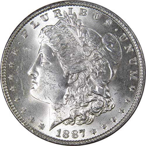 1887 Морган Долар БУ Избор Нециркулирани Нане Држава 90% сребрена 1 1 Сад Монета