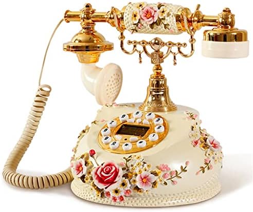 Ммлзел Ретро Телефон Во Европски Стил Домашен Антички Фиксен Телефон Украси За Декорација На Домот