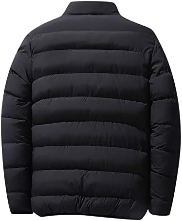 Машка лабава удобна надворешна облека мода есенска зимска патент јакна палто загреано јакна за пакување лесен палто