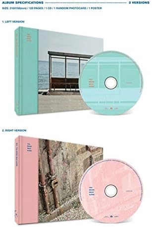 BTS никогаш не шетате сами [лево+десен сет вер] албум ЦД+Photobook+Photocard+2 Преклопен постер+2 Birdo Aerosilver Premium Mask+2 Дополнителна