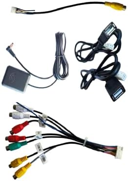 5 компјутер Возило Стерео Сет НА GPS, Радио И Aux USB Кабли