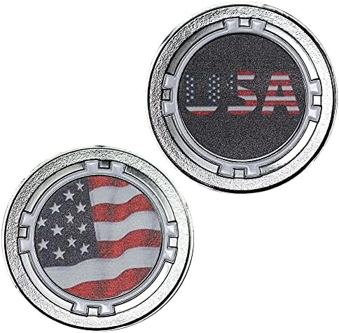 Зголемување на знамето на Соединетите Американски Држави Обезбедување на енергија jmproving Lives us монети сребрени позлатени комеморативни монети предизвици монети
