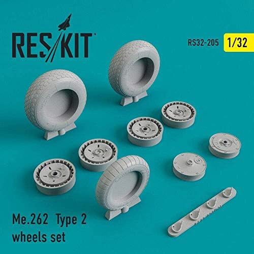 Reskit RS32-0205 - 1/32 - Me.262 Type 2 тркала поставени детали за смола