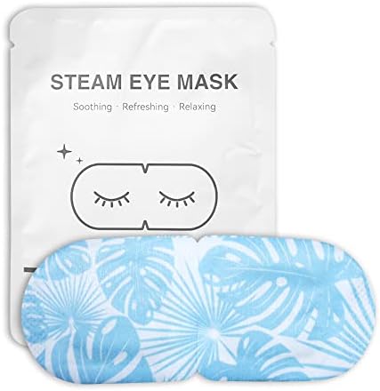 20 пакувања пареа маска за очи за темни кругови, маска за очи за еднократна употреба топла компресија за очите за суви очи