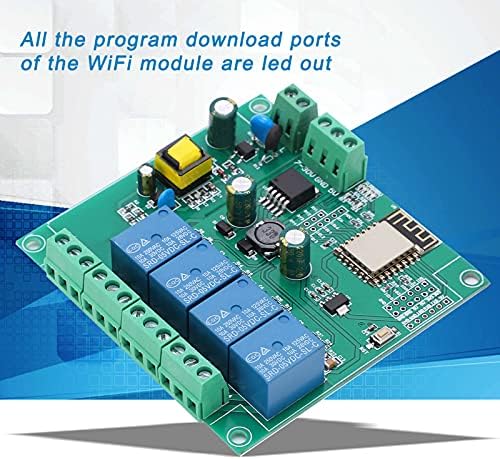 Безжичен реле модул 4 канал WiFi моментална табла за развој на релето ESP8266 Switch Module