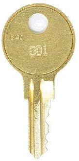 Занаетчиски 420 Копчиња за замена: 2 клучеви