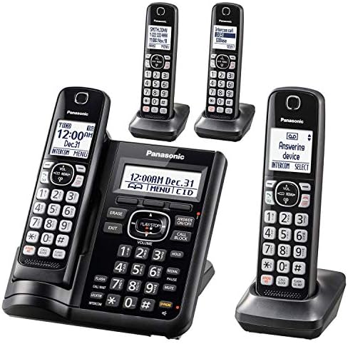 Panasonic KX-TGF544B Dect 4-Handset фиксни телефонски телефон