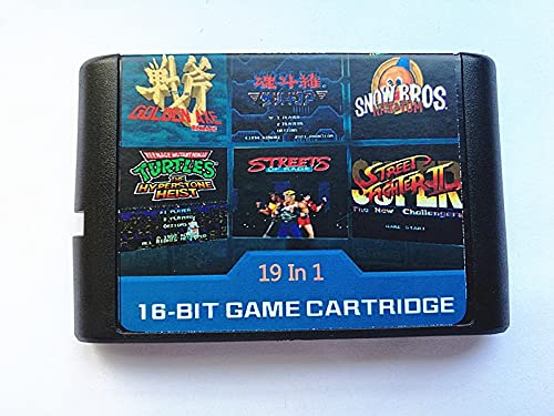 Самрад 19 во 1 касета за игри 16 битни картички за игра за MD за Sega Mega Drive за Sega Genesis