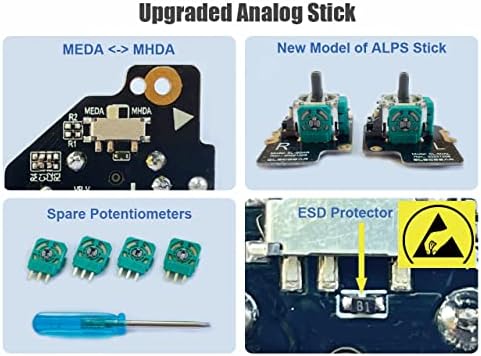 Електрична аналогна замена на џојстик за палуба за пареа, вклучен модул за лево и десно од палецот, PCB склопување за контролори